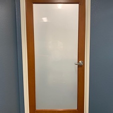 Frosted window film