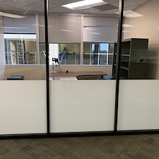 Frosted window film